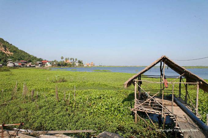 Ponton zu Chong Khneas, Tonle Sap - Kambodscha