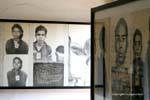 Die angeblichen Gegner des Regimes der Roten Khmer in Tuol Sleng, Phnom Penh ins Gefängnis, Kambodscha.