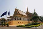 Preah Thineang Dheva Vinnichay oder Thronsaal, der Königspalast, Phnom Penh, Kambodscha.
