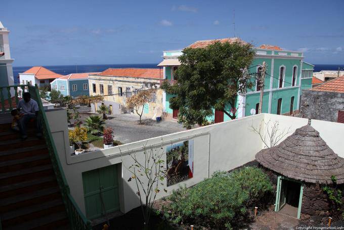 Fogo, São Filipe, aus dem Museum sehen - Kap Verde