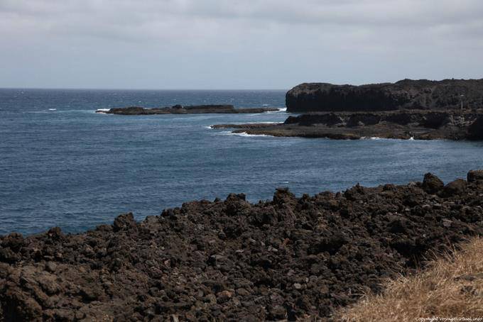 Fogo, São Jorge Salinas, Meer Lava - Kap Verde