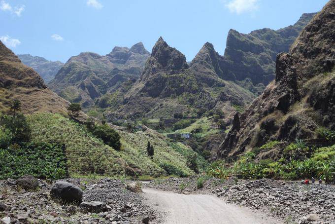 Bergigen Weg, Santo Antão, Lombo Pico Xoxo - Kap Verde