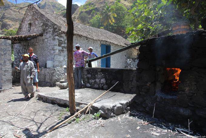 Lokale Groguerie, Santo Antão, Lombo Pico Xoxo - Kap Verde