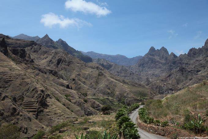 Santo Antão, montiert Kragen - Kap Verde