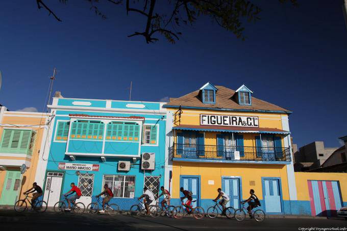 Fassaden, São Vicente, Avenida Republica, Mindelo - Kap Verde