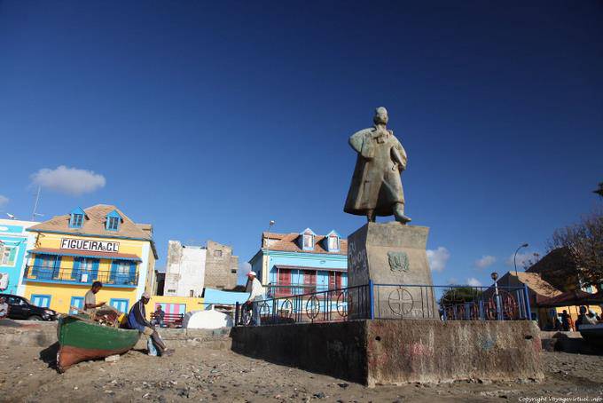 São Vicente, Diogo Afonso Statue, Mindelo - Kap Verde
