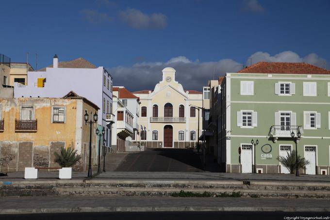 São Vicente, praca Aurelio Goncalves, Amtsgebäude, Mindelo - Kap Verde