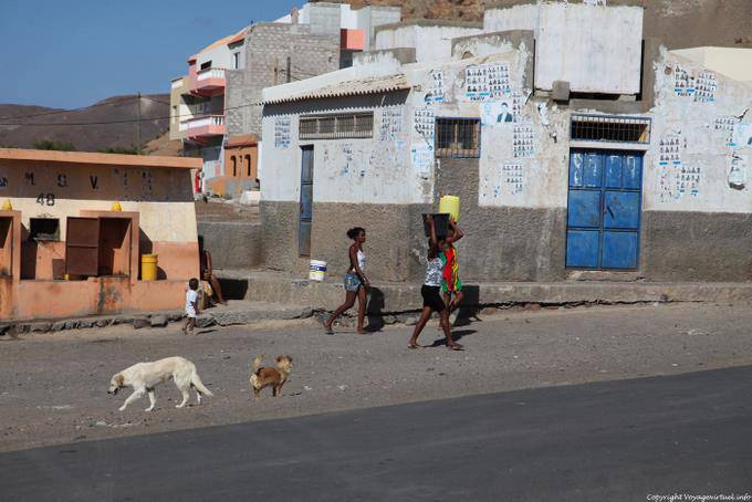 São Vicente, Sao Pedro, junge Einwohner - Kap Verde