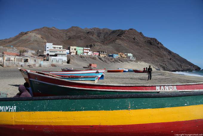 São Vicente, Sao Pedro, view from the beach - Kap Verde