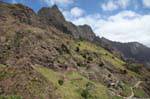 Santo Antão, Paúl, Anbau Terrasse, Kap Verde.
