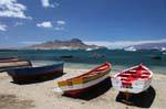 São Vicente, Fischereihafen, Mindelo, sehen andere Küste, Kap Verde.