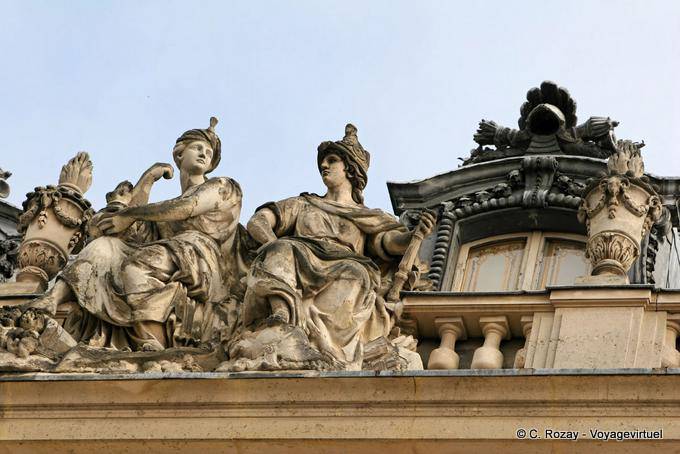 Allegorie Skulptur Asien, Versailles