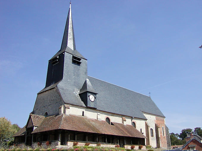 Kirche in der Sologne, Frankreich.