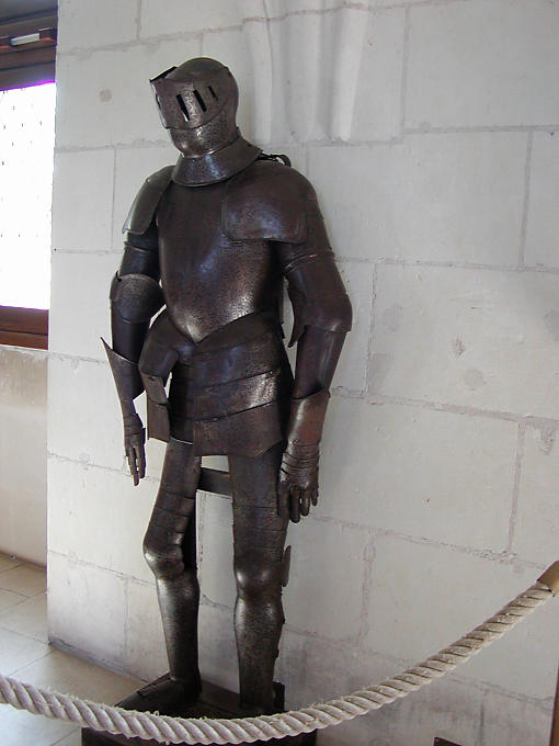 Rüstung, Schloss Amboise, Frankreich.