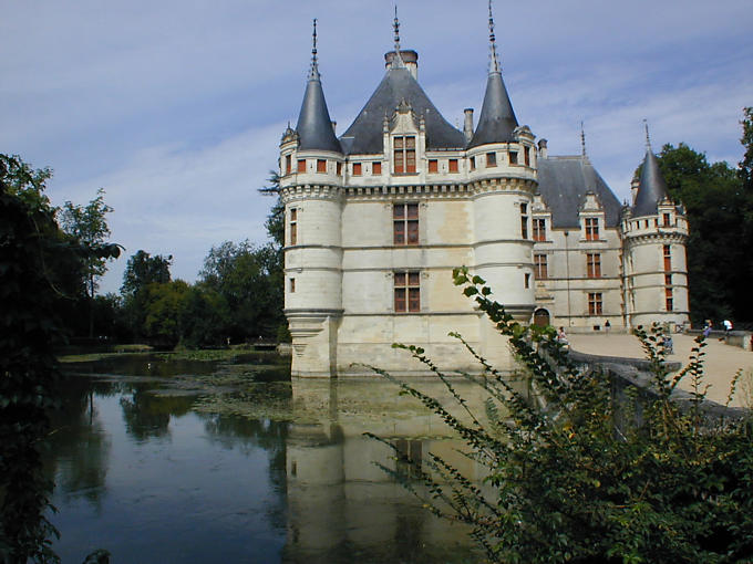 Französisch Renaissance, Schloss Azay-le-Rideau, Frankreich.
