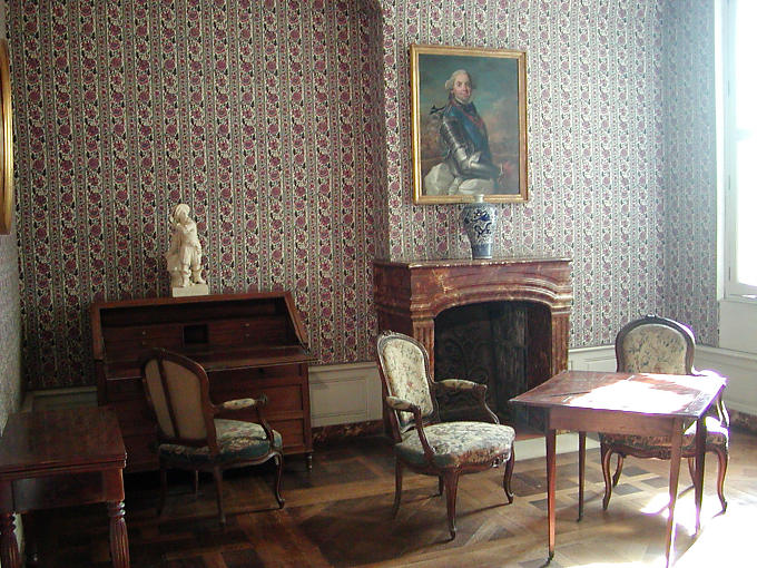 Royal Apartment, Schloss Chambord, Frankreich.