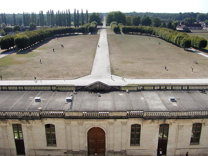 Prospect Park, Schloss von Chambord, Frankreich.