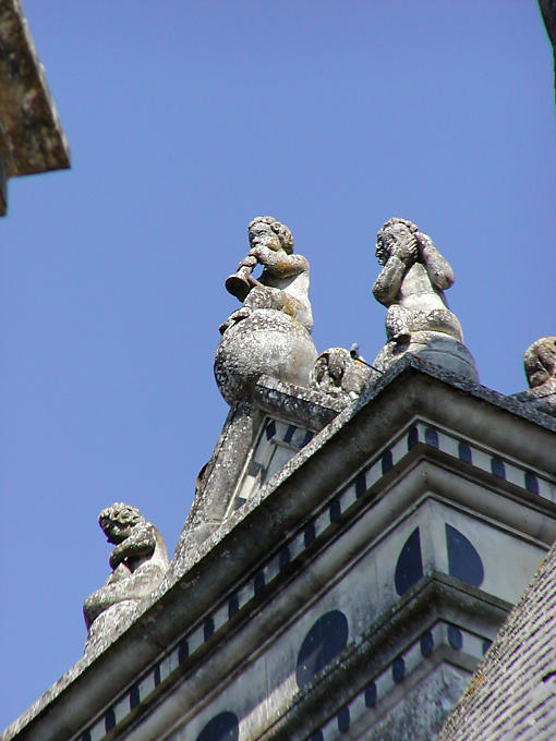 Neugierig Dekoration, Chambord, Frankreich.
