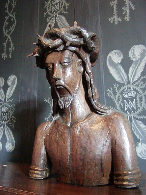 Christus Holzdornenkrone, Chenonceau, Frankreich.