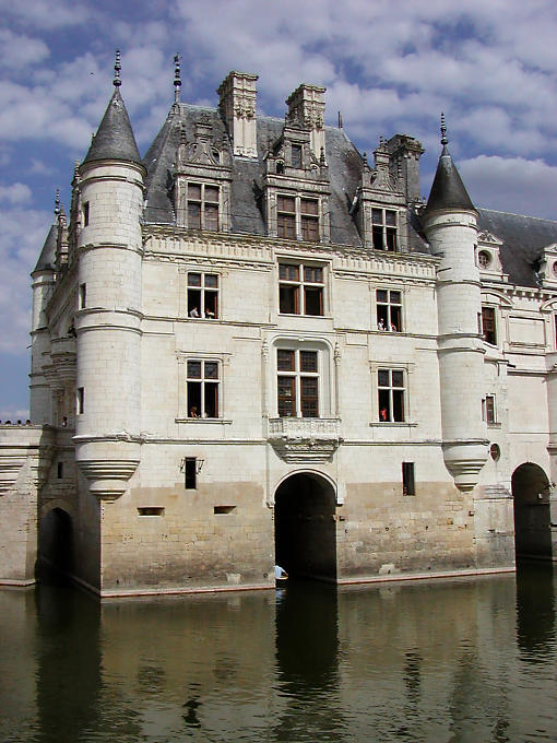 Hauptgebäude, Schloss Chenonceau, Frankreich.