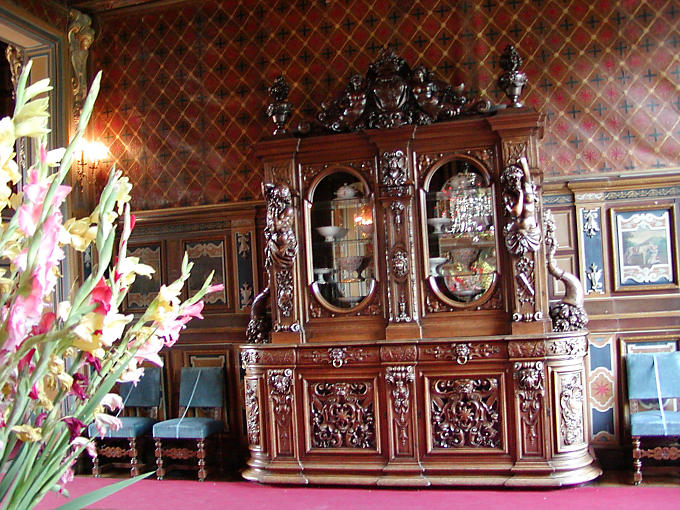 Buffet monumentalen Cheverny, Frankreich.
