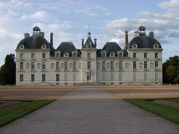 Das Château de Cheverny Moulinsart, Frankreich.