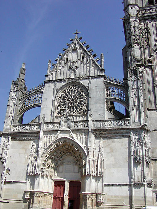 Kirche St. Martin, Clamecy, Frankreich.