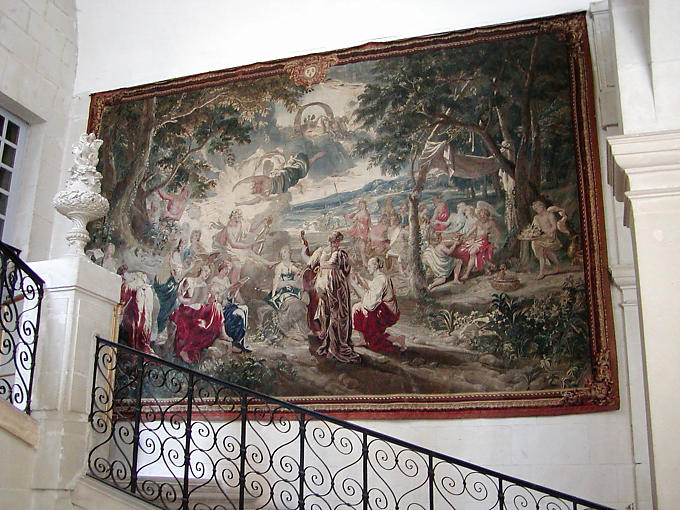 Flämische Tapisserie (Brüssel), Schloss von Ussé, Frankreich.