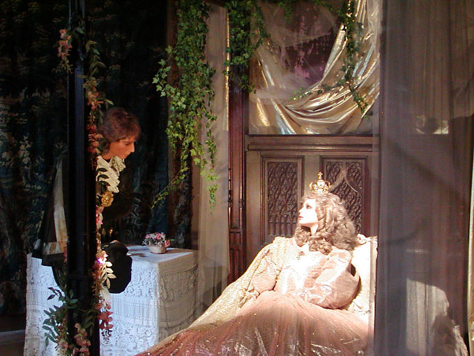 Prinzessin Aurora von Prince Charming, Schloss von Ussé geweckt, Frankreich.