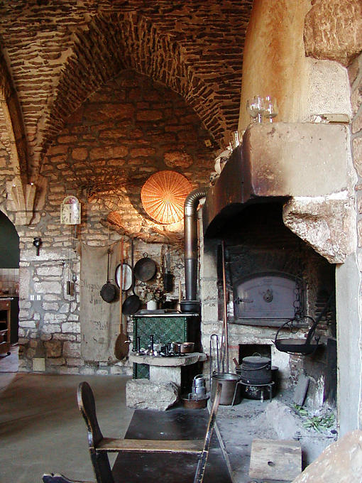 Cabalus, altes Hotel Abtei Vézelay, Frankreich.