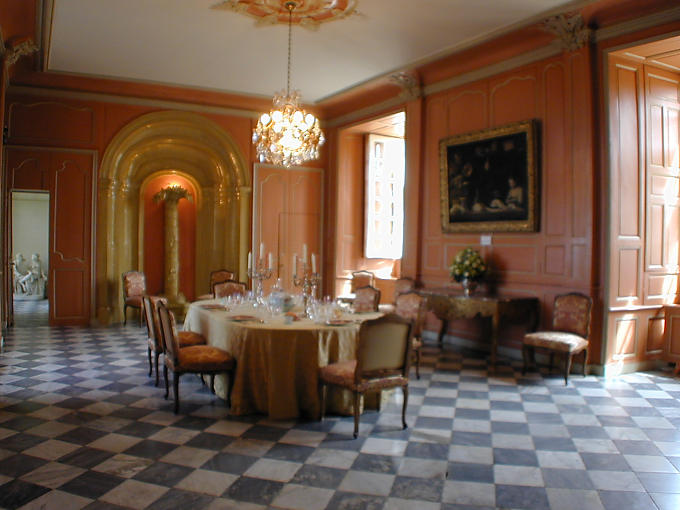 Dining Michelangelo Castellane, Château de Villandry, Frankreich.