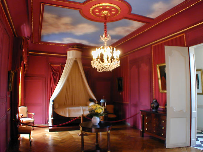 Zimmer Prinz Jerome, Château de Villandry, Frankreich.