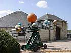 Das Sonnensystem, von Leonardo Da Vinci, Clos Luce, Amboise ausgelegt, Frankreich.