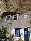 Habitat Höhle in Amboise, Frankreich.