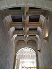Treppe in der Fassade, Schloss Azay-le-Rideau, Frankreich.