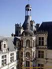 Chambord, Außenansicht des Treppenhauses, Frankreich.
