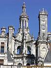Architektonische Details, Chambord, Frankreich.