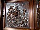 Detail einer Möbelmesse François 1 Château de Chenonceau, Frankreich.