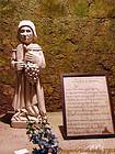 Statue von St. Vincent, Schloss von Ussé, Frankreich.