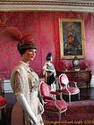 Die Damen an der Show, Schloss von Ussé, Frankreich.