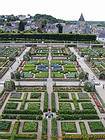 Garden Renaissance-Garten, Château de Villandry, Frankreich.