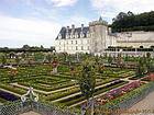 Joachim Carvallo entwarf den Garten, Château de Villandry, Frankreich.