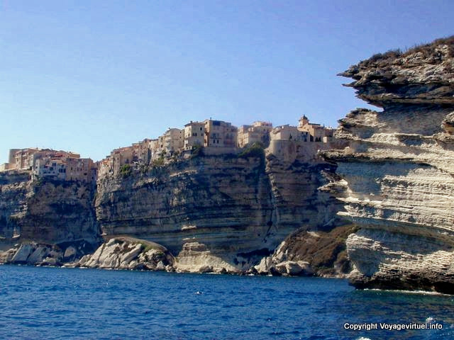 Hängende Häuser, Bonifacio, Korsika