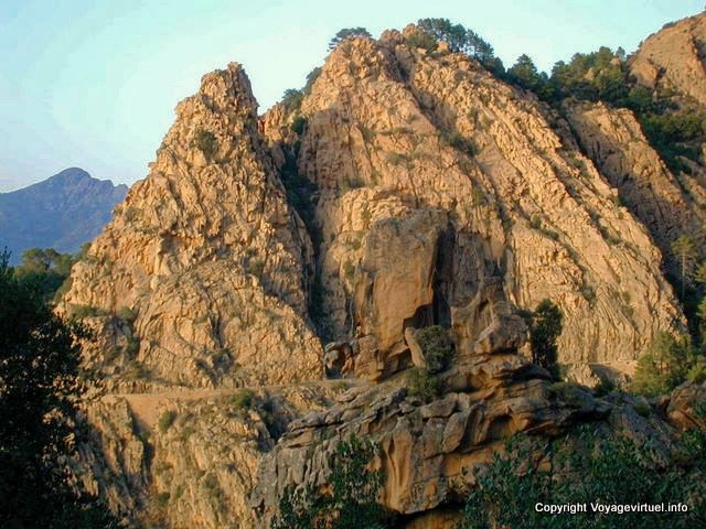 Calanches Piana di Taffoni nach Porto Ota, Korsika
