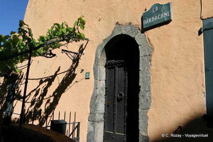 Gassin, das Barbican, Provence, Frankreich