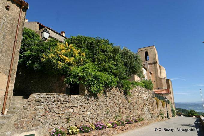 Gassin, Kirche Unserer Lieben Frau Mariä Himmelfahrt, Provence, Frankreich