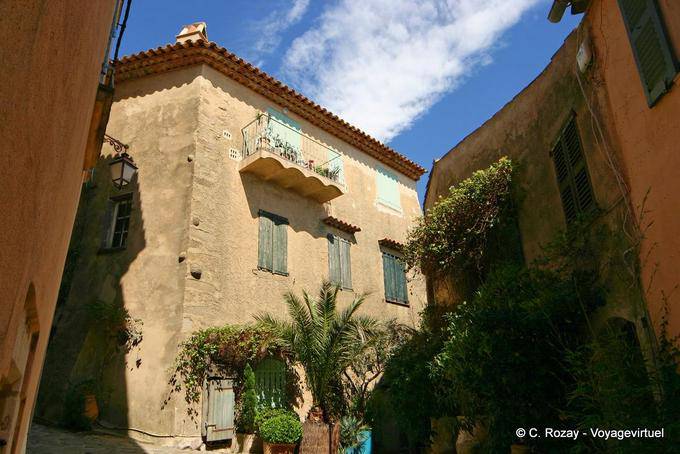 Ramatuelle, einzigartiges Haus Balkon, Provence, Frankreich