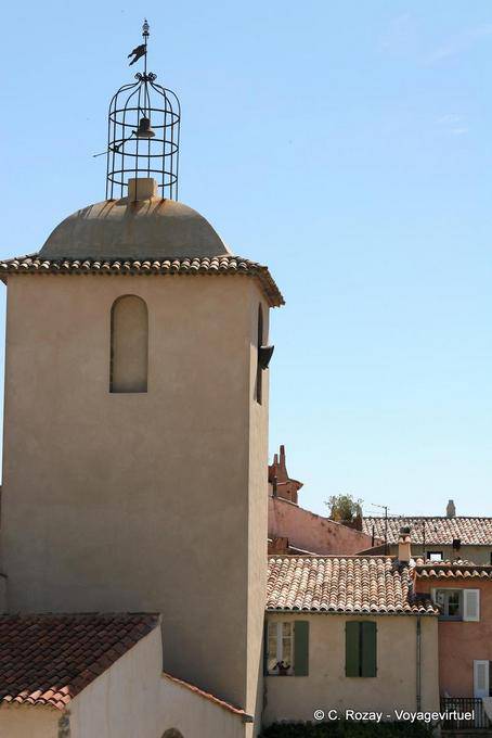 Ramatuelle, Glockenturm von Notre Dame, Provence, Frankreich