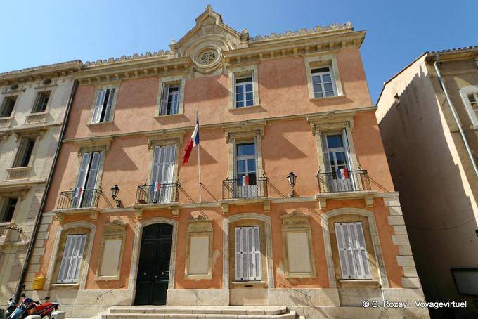 St. Tropez Rathaus, Provence, Frankreich