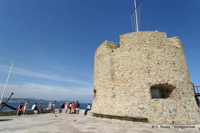 Saint-Tropez-Tour Portalet, Provence, Frankreich